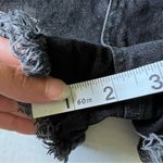 Free People We the Free Lasso High Waist Cutoff Denim Shorts black size 26 Photo 13