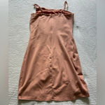 Lulus Pink Mini Cocktail Party Dress Spaghetti Straps Ruched Waist Wedding Event Photo 6