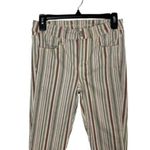 American Eagle Jeggings Jeans 4 Striped Stretch High Rise Casual Chic Photo 2