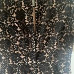 BCBGMAXAZRIA Black Lace Romper Photo 12