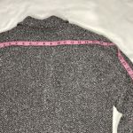 appleseed's Appleseed chevron patterned black and white soft 2 button blazer jacket Photo 7