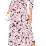 IRO  Liky Floral Midi Dress Lilac Floral Size 36/S/8-10 Photo 0