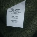 Madewell S Merino Wool Blend Knit Oversized Green Pullover Top Photo 6