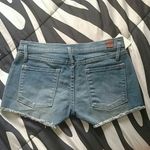 Roxy Carnival cutoff denim Jean Shorts Blue Photo 3