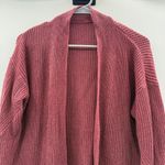 Lululemon  Cashlu Sweater Wrap Cardigan in Heathered Mulled Wine Sz S‎ Photo 3