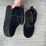 UGG  Black Classic Ultra Mini Platform Boots 8 Photo 7