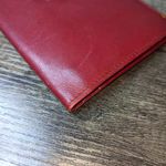  | Must De Cartier Burgundy Leather "Double C" Logo Long Bifold Wallet Photo 8
