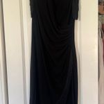 Joseph Ribkoff Fringe black midi dress Photo 0