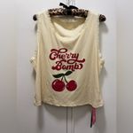 Romwe NWT  Cherry Bomb Tank with Lace Size 2XL 🍒 Photo 1