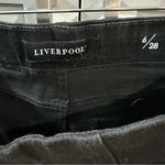 Liverpool NWT  Black‎ Pull On Size 6/28 Skinny Jeans Photo 2