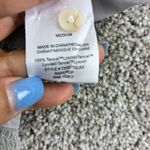 Altar'd State  Gray Sleeveless Fringe Tank Top Women's‎ Medium Casual Cute Photo 3