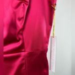 NWT House of Harlow 1960 Low Back Satin Mini Dress‎ in Pink Size 6 Photo 3