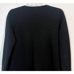 J.Crew  365 Women's Black Juliette Collarless Sweater-blazer Wool Blend Size XS Photo 5