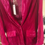 Endless Rose Anthropologie  Bold Berry Blazer Photo 4