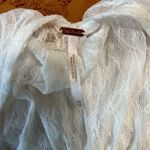 Free People  white sheer top size xs Photo 2