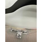 Madden Girl  Y2k Babydoll Top Size XL Floral Whimsigoth Fairy Boho Ruffle Sheer Photo 5