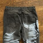 Black Ripped Jeans Size 24 Photo 3