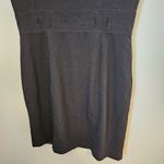 Calvin Klein  Dress Black Button Down Collar Neutral Business Casual Photo 5