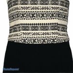 Anthropologie Drew NWT Black & Cream Sleeveless Shorts Romper Jumpsuit Size 2 Photo 7