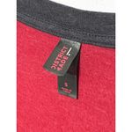 Kane Brown Red Gray Jersey V Neck Shirt Womens S Stretch Country Music Sporty Photo 5