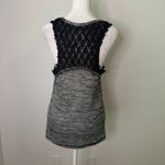 Miss Me  gray sparkly knit tank top size M Photo 4