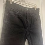 RSQ  London Skinny Stretch High Rise Cuffed Shorts Long Black Size 30 Photo 6