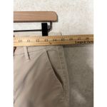 MOTHER The Roller Crop Prep Fray Pants Light Tan Size 27 Wide Leg Raw Hem Photo 4