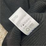 Reformation  Elegant cashmere Black Dress with Chain Straps NEW Photo 9