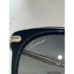 Gucci  Women's Polarized Sunglasses Black Frame Gold Detail Designer Eyewear Photo 8