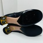 Gucci  Black Calfskin Leather Knee-High Boots w Crystal Embellished Heels EU 36.5 Photo 9