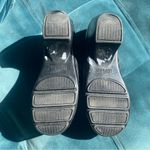 Dansko  Women's Size 37 Solstice Clog Black Leather Strap Button Heels Photo 4