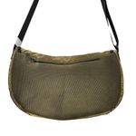 Free People NWT! Playoff Sherpa Messenger Crossbody in Olive Green Photo 4