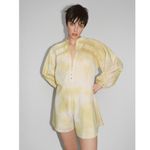 ZARA NWT TIE DYE SHORTS JUMPSUIT DRESS BLOGGERS FAV SMALL Photo 4