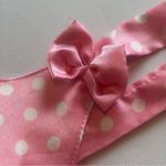 VINTAGE‎ SANTE Pink & White Polka Dot Slip Nightgown Chemise Nighty Size Medium Photo 8