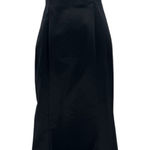 Vintage Formal Strapless Sheath Dress Black Pink Trim Rhinestones Corset Back Size undefined Photo 0