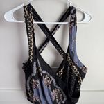 Free People NWOT INITMATELY  Granite Combo Sweet Thing Printed Bodysuit Photo 6