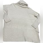 French Connection 🤍  Ribbed Cowlneck Sweater – Light Oatmeal, Size Medium Photo 6