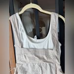 Anthropologie  Daily Practice layered onesie romper tank sleeveless pockets beige Photo 4