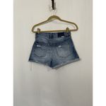 DAZE High rise Tough Love Shorts SZ 26 Blue Photo 2