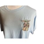 Star Wars Junior Womens  Baby Yoda Juniors Embroidered Graphic Tee - Sz XXXL (19) Photo 3