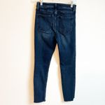 Gap  High Rise Universal Jean Legging Dark Wash Distressed Hem Size 4 Stretch Photo 1