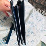 wilson's leather Blue Leather Wristlet 8x4.5” Photo 3