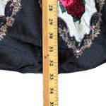 Free People  Free Falling Tapestry Dress Sz S Navy Red Boho Indie‎ Sleeze Photo 7