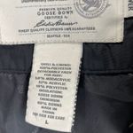Eddie Bauer  Womens Lodge Goose Down Quilted Black Parka without hood size Large Photo 7