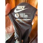 Nike Graphic Tank Top Racerback Sleeveless Athletic Black White L Photo 2