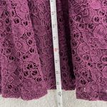 The Limited  Women's Fit & Flare Dress Lace Overlay 6 Pleated Sleeveless Cutout Photo 7