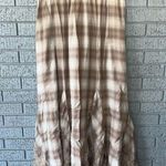Johnny Was Tulla plaid maxi skirt Medium Prairie Photo 1