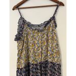 Natural Life  L / XL Flowy Tiered Ruffle Dress Spaghetti Strap Dress 100% Rayon Photo 7