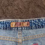 L.E.I Denim Blue Jean Skirt Size 5 Photo 2