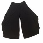Philosophy Black Ruffle Palazzo Pants Photo 2